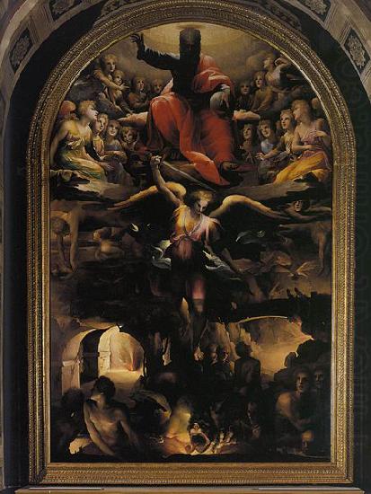 Domenico Beccafumi Fall of the Rebel Angels china oil painting image